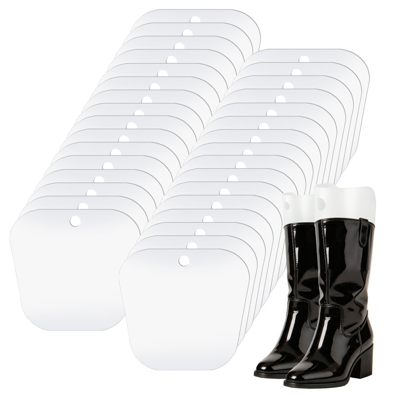 Tapis de démarrage 16 po Luxdecor 16Pair (32Sheets), Blanc, 16"H x 11"W x 0.5"D