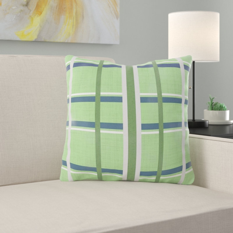 Coussin décoratif écossais, Intérieur