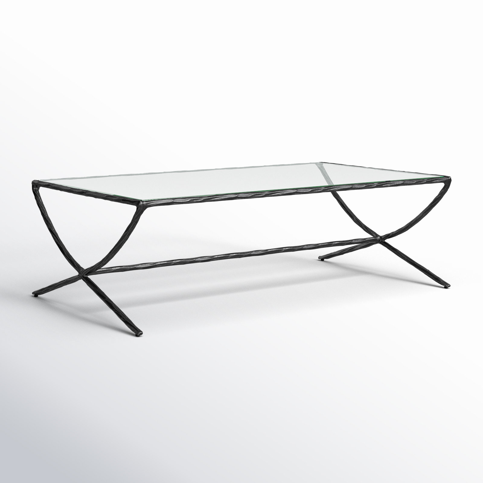 Evelynn 48" Coffee Table, Black