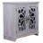 Sideboard Elegant With 2 Acrylic Mirrored Doors Sideboard And Buffet With Storage, Hollow-Carved Accent Cabinet Laminates And MDF Substrate, Spacious Space Adjustable Shelf, Living Room, Kitchen-1418219656
