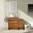35.47'' Single Bathroom Vanity with Sintered Stone Top