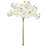 36" Artificial White Phalaenopsis Orchid Stems