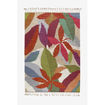 Demecia Wool Hand Woven Area Rug