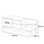 Luna Unfinished TV Stand for TVs up to 55"-1025609085