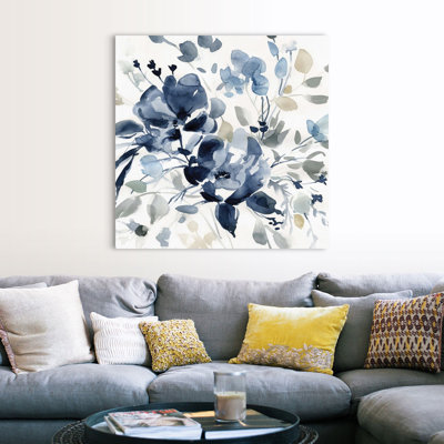 Indigo Garden II - reproduction d'art sur toile