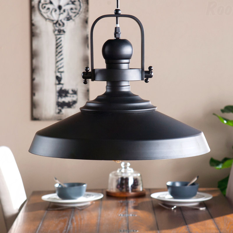 Lampe suspendue style industriel