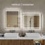 Miroir de salle de bain à DEL 20 po x 28 po (miroir inclus seulement)-456945833-456945838
