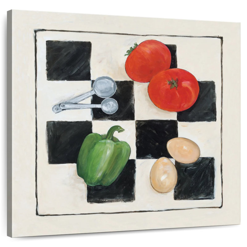 Nature morte aux légumes Yarlin, H 16 po x l 16 po