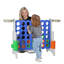 SDADI - Jeu géant et de basketball pour enfants de 33 po sur 4 rangées, bleu et rouge-70976253-70976249