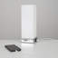 Linda 28cm Chrome Table Lamp Set-30875724