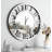 Jeni 34"W Round Wall Clock