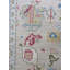 Tapis beige unique de 9 pi 2 po x 12 pi One-of-a-Kind