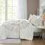 Housse de couette en coton chenille 3 pièces And And Taupe - Double / Grand double / Grand, couleur