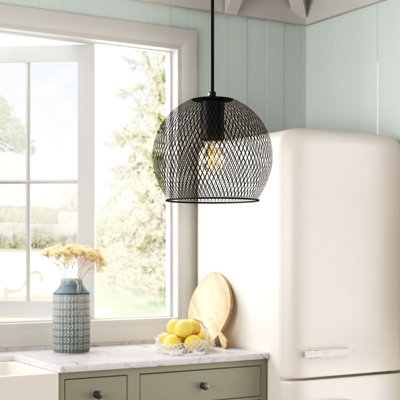 Paxton 1-Light Dimmable Globe Pendant 