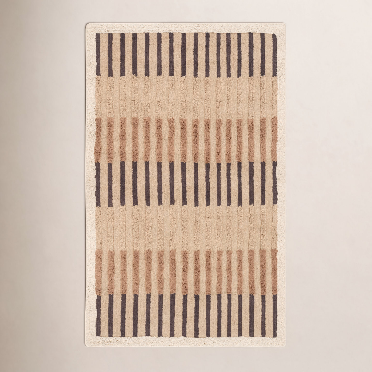 Joss & Main Jivika AIB03 Handmade Geometric Brown Area Rug (7'9