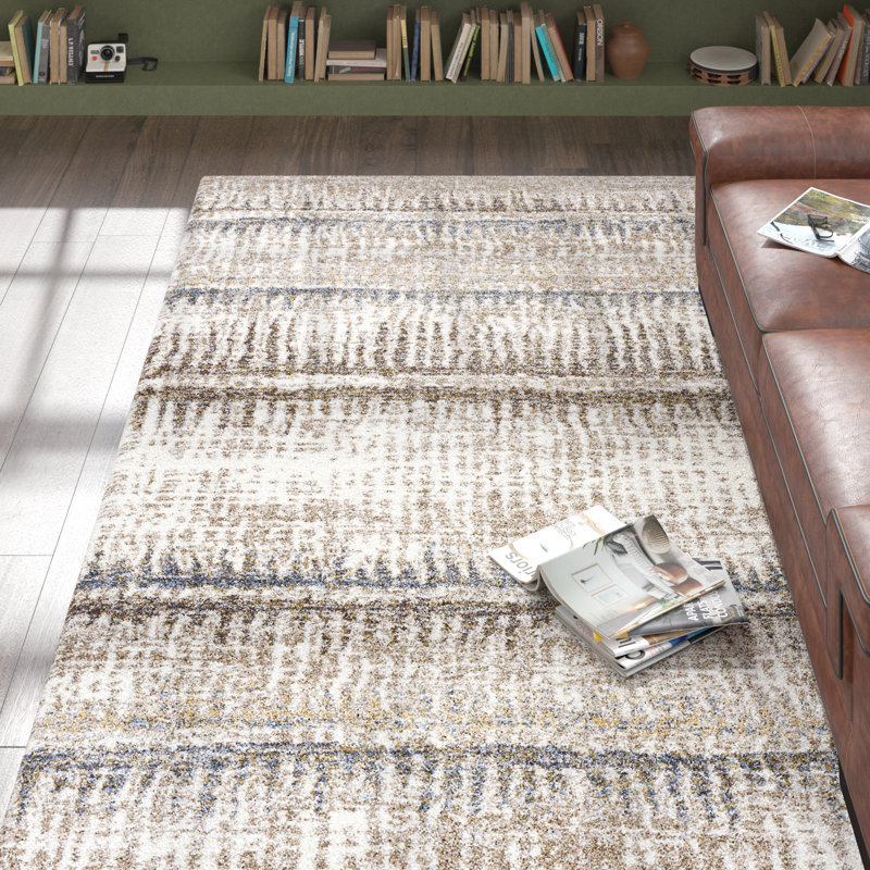 Maez Abstract Area Rug, Rectangle 7'10" x 10'