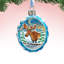 Keepsake 3'' Handmade Glass Photo Ornament