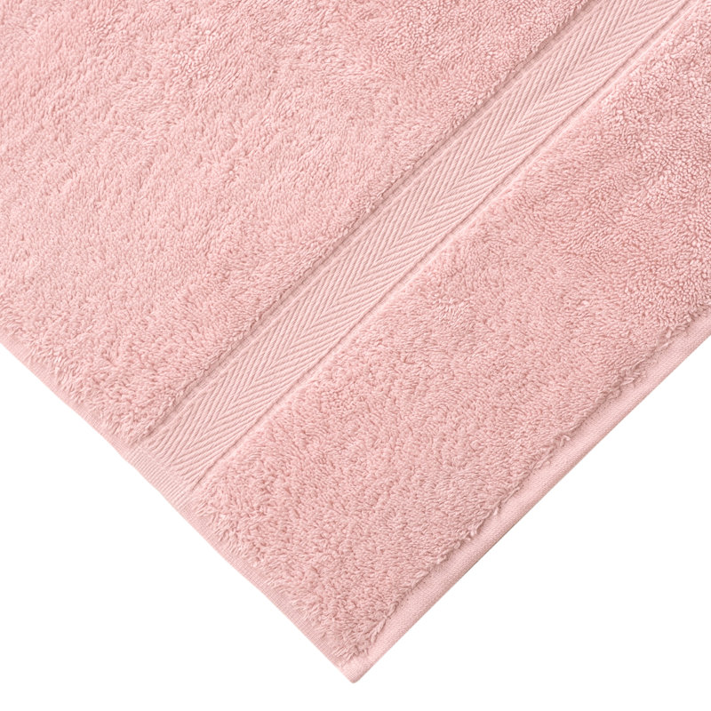 Sinemis Super Plush Bath Towel, Pink