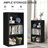 3 Open Shelf Bookcase Modern Storage Display Cabinet