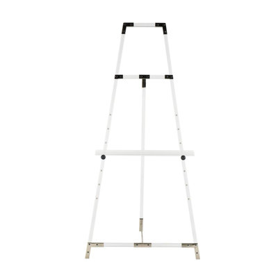 Cole And Grey Acrylic Plastic Adjustable 7 Tier Display Easel With Accents And Chain Support