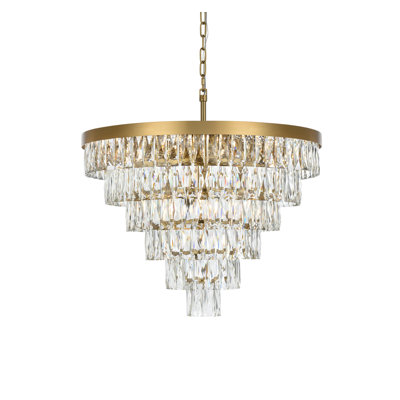 Lustre rond 27 pouces Iva