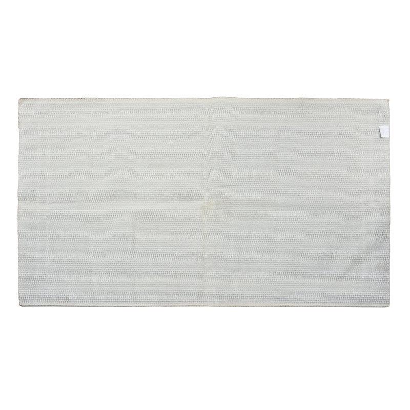 Tapis brun/crème