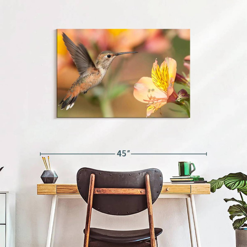 Brampt Charming Hummingbird, 24" H x 36" W