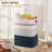 Large Woven Cotton Rope Laundry Hamper With Reinforced Handles - Collapsible Storage Basket For Clothes, Blankets, Toys - Decorative Organizer For Bedroom, Living Room, Nursery-907013716