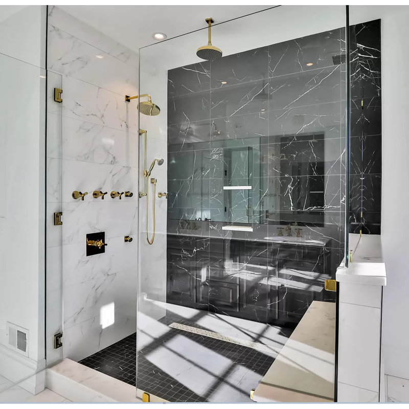 12" x 12" Marble Mosaic Wall & Floor Tile