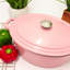 Cocotte ovale en fonte Branyan-30592412-30592411