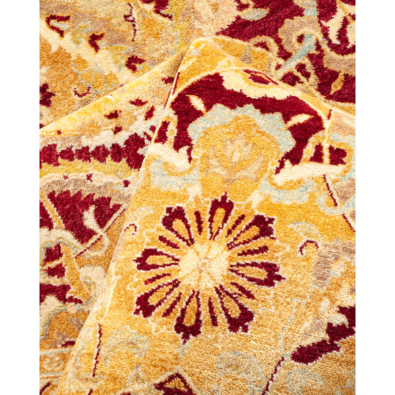 Classic One-of-a-Kind 6' 2" x 8' 10" Hand Knotted Area Rug
