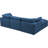Atis Velvet L-Shaped Sectional Reversible-476492543