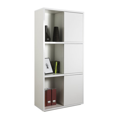 Privilegio 187.5cm H x 90cm W Cube Bookcase