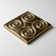3" x 3" Metal Pinwheel Decorative Tile Insert