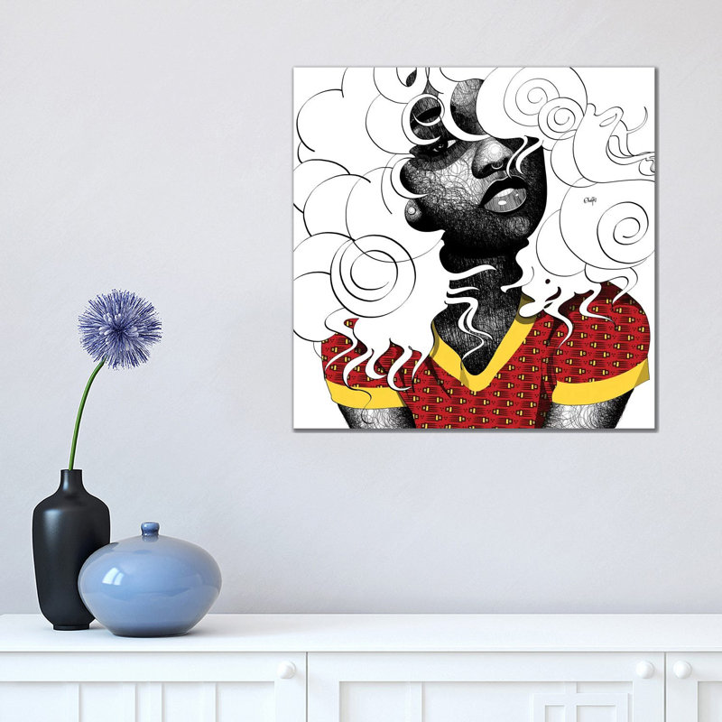 Aziza by Ohab TBJ - Print on Canvas, Wrapped Canvas, 93.98cm H x 93.98cm W x 3.81cm D
