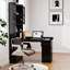 Bureau d'ordinateur en L-309044757