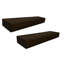 Tablette flottante en bois de pin massif 2 pièces Mcevoy-1138350632-1184115153
