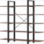 5-Tier Bookshelf 72 H X 12 W X 47L Inches