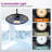 20" Outdoor Ceiling Fan With Light, Waterproof, Reversible Dc Motor, 6-speed, Remote & App Control, Hook Mount, Black
