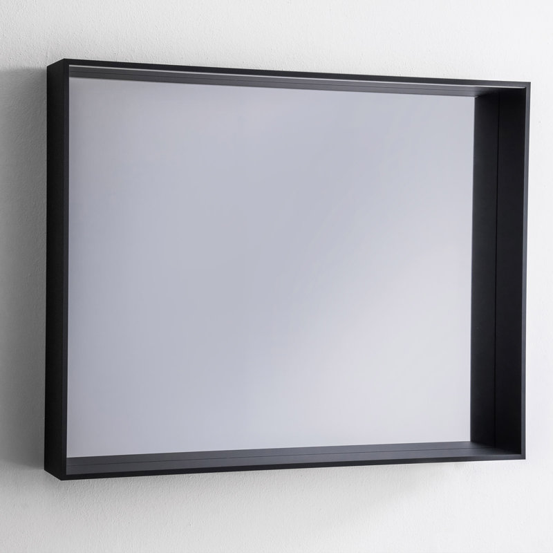 Genever Metal Wall Mirror, 100cm H x 75cm W