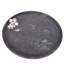 Round Tray (Matte Finish), 14"X0.3" - BLACK-692469366