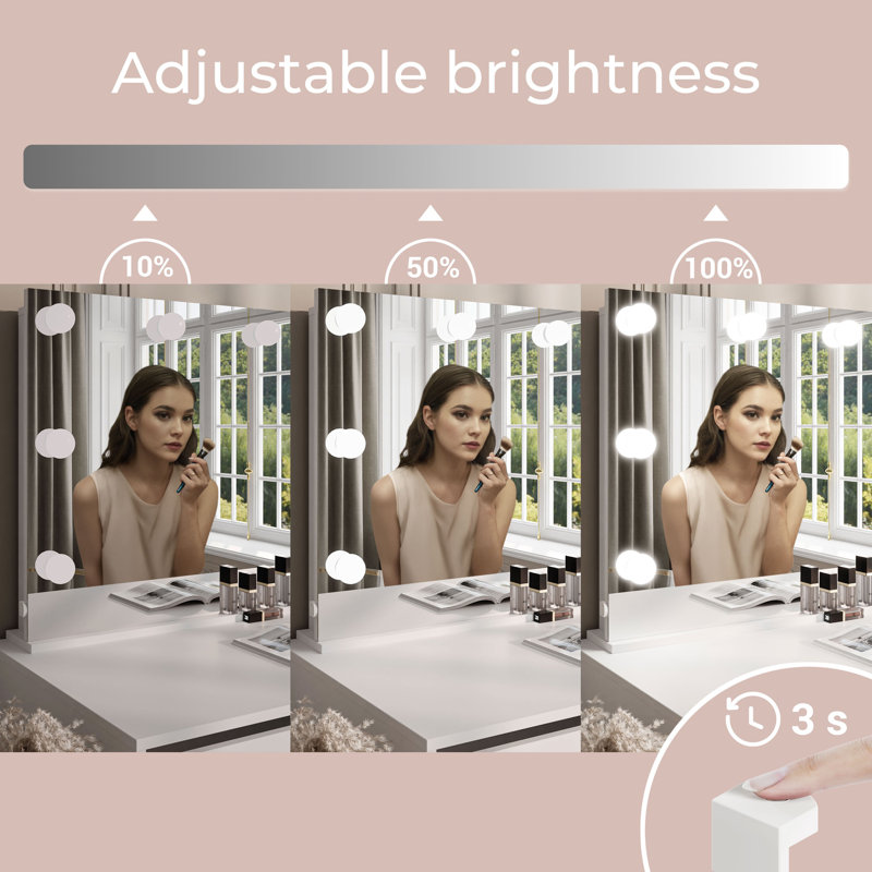 Avdulah Dressing Table with Mirror