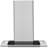 Ancona 30" 450 CFM Convertible Island Glass Canopy Range Hood in Stainless Steel
