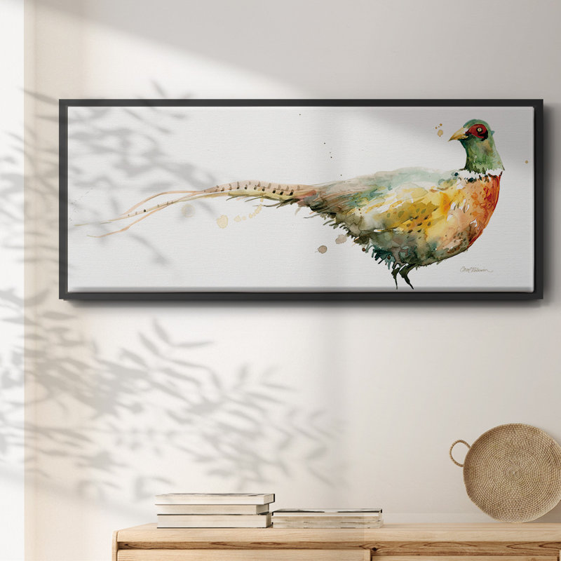 Harvest Pheasant- Framed Canvas