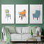 «Take A Seat X», reproduction sur toile 3 pièces-91886906-91886911