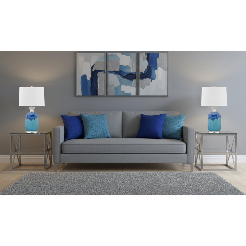 Lampe de table USB en céramique