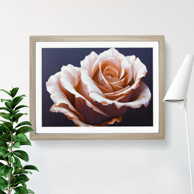 Elegant Rose Flower - Single Picture Frame Print