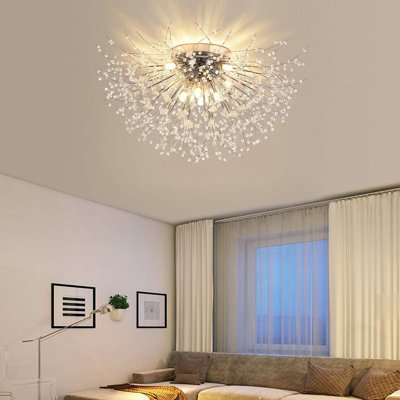 Angstrom 8-Light 70cm Crystal Flush Mount