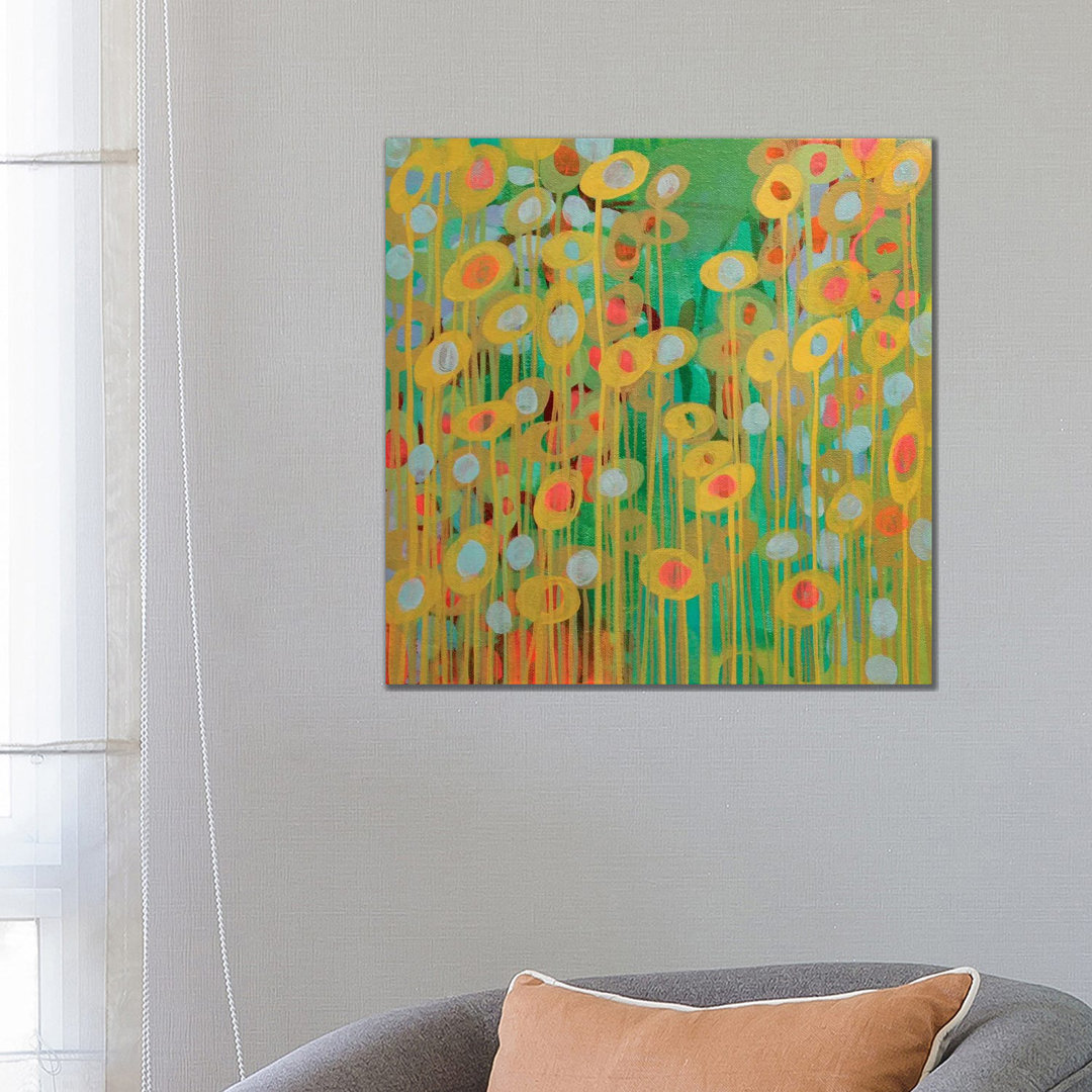 Sundrops I von Stephanie Corfee - Galerie-verpackte Leinwand Giclée