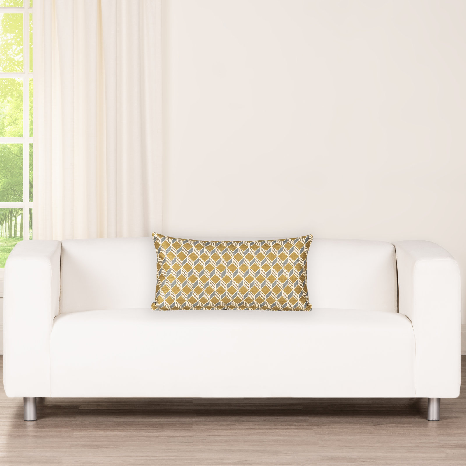 Throw Pillow, Polyester, Rectangular 12"H x 21"W